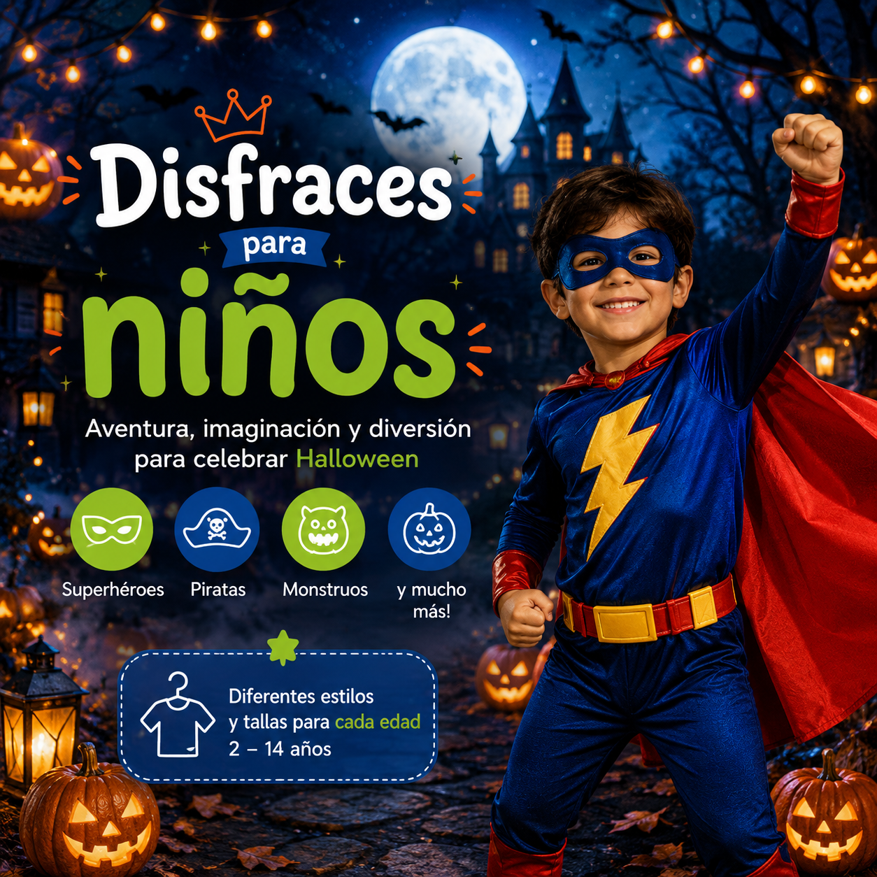 Disfraces para niños