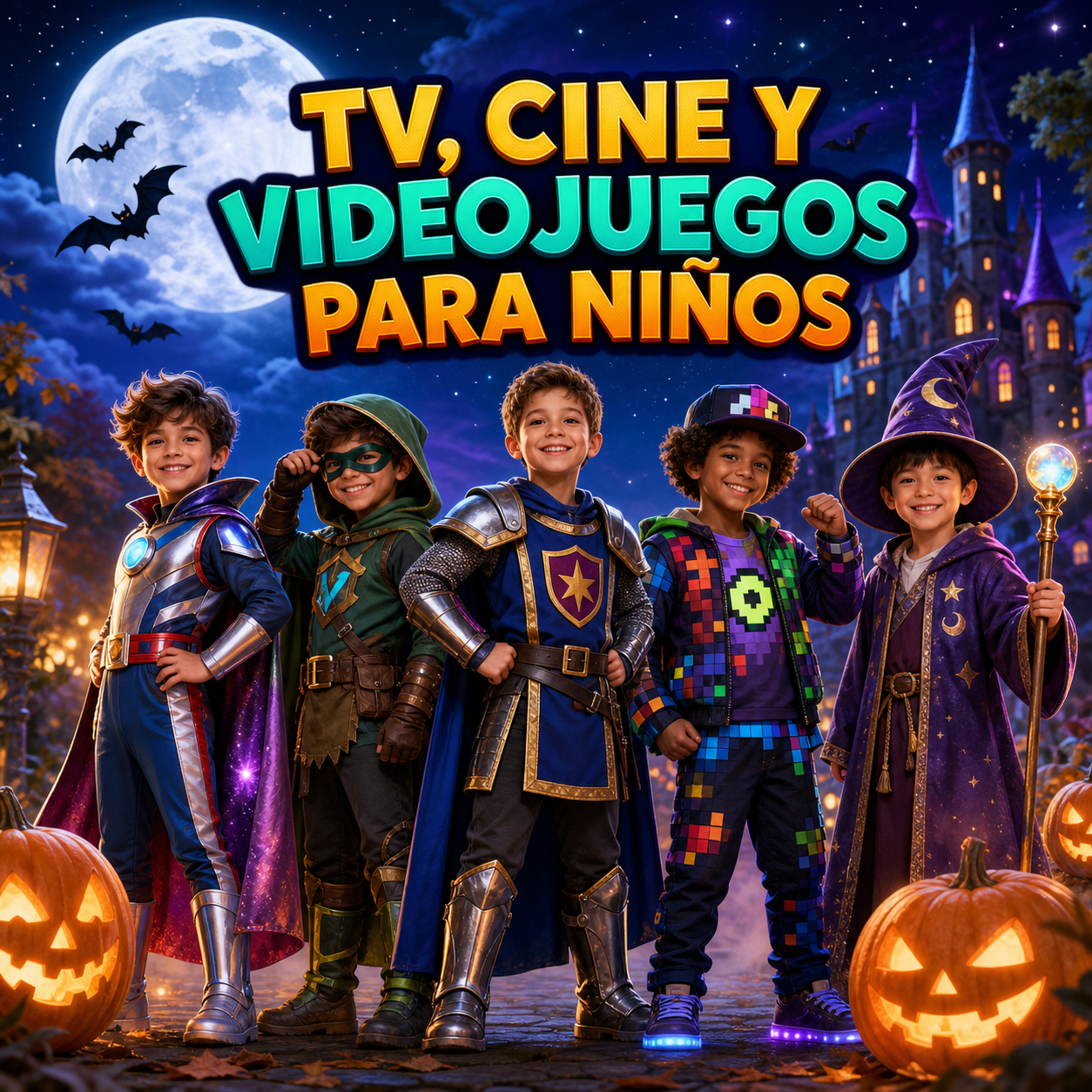 TV, cine y videojuegos para niños