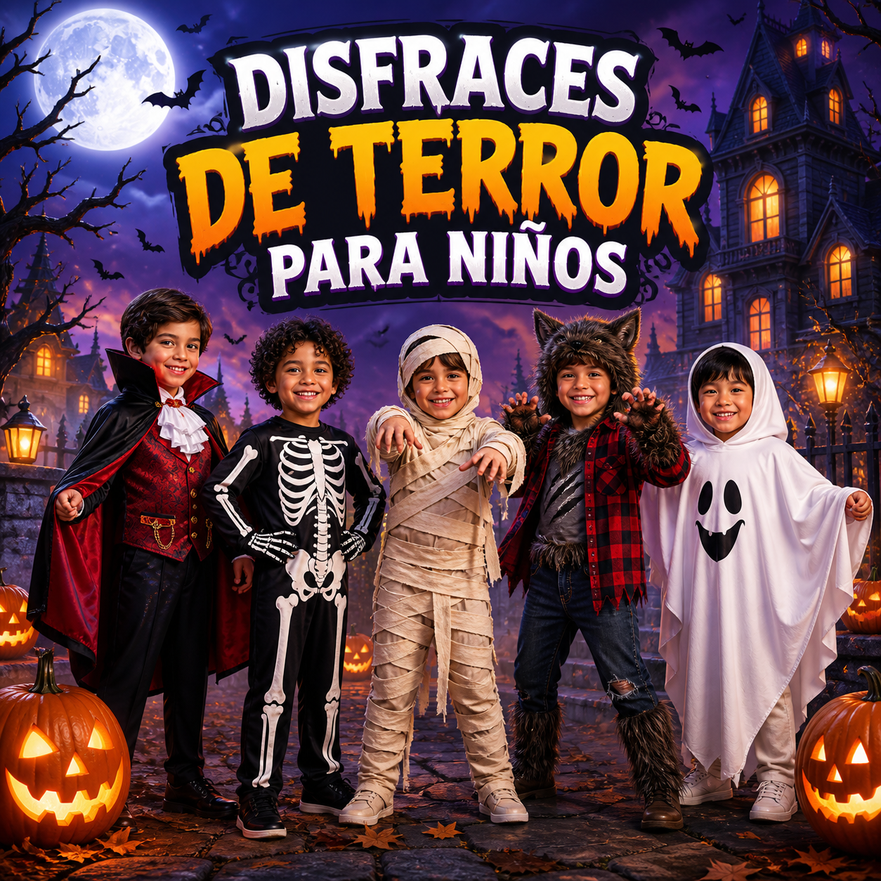 Disfraces de terror para niños