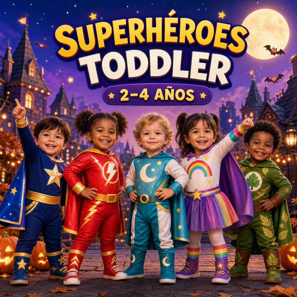 Disfraces de superhéroes para Toddler · 2–4 años