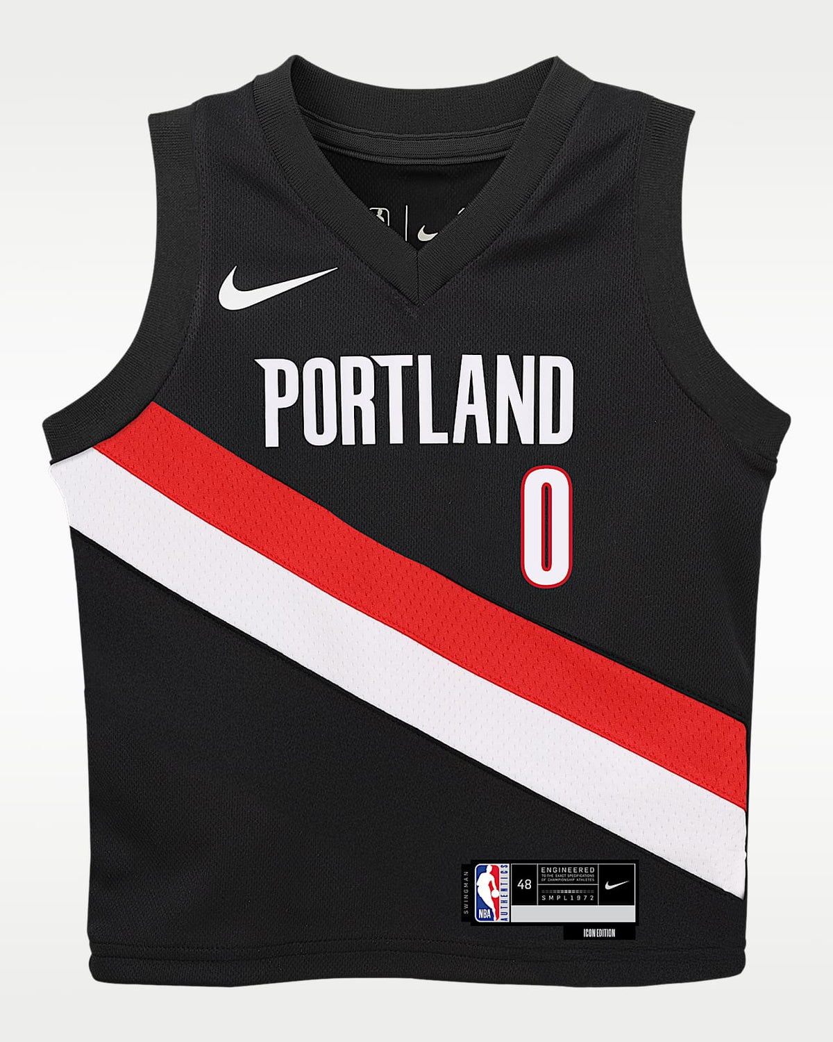 Camiseta Nike Portland Trail Blazers para Niño Pequeño