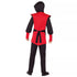 Disfraz de ninja calavera rojo para niño - imagen 2