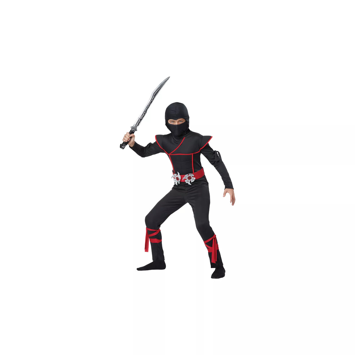 Disfraz de ninja sigiloso para niño - imagen 3