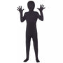 Disfraz de segunda piel negro Super Skins para niño - imagen 1