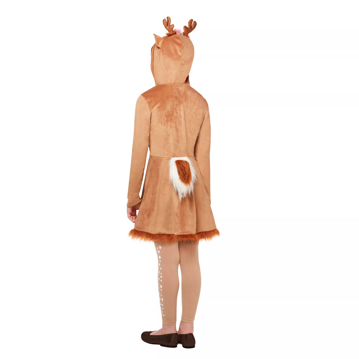 Disfraz con vestido de venado y capucha para niña - imagen 2