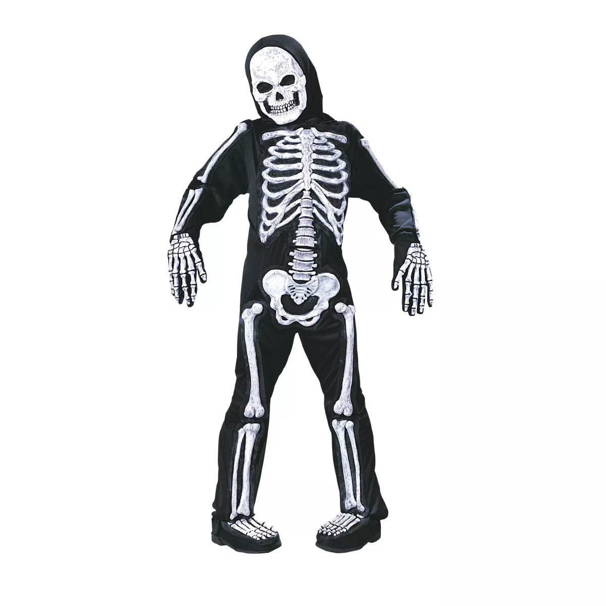 Disfraz enterizo Skelebones que brilla en la oscuridad para niño - imagen 1