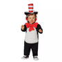Disfraz enterizo con capucha del Gato Ensombrerado para niño bebé – Dr. Seuss - imagen 1