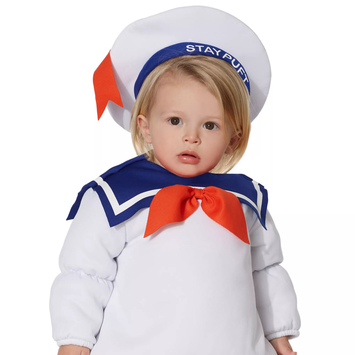 Disfraz de Stay Puft Marshmallow con barriga para niña bebé – Ghostbusters - imagen 3
