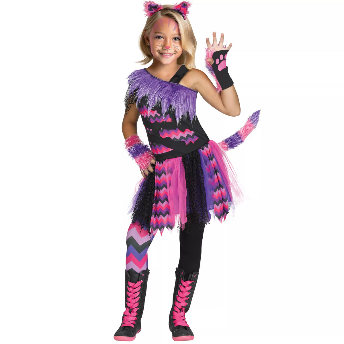 Disfraz de Sassy Cat para niña - imagen 1