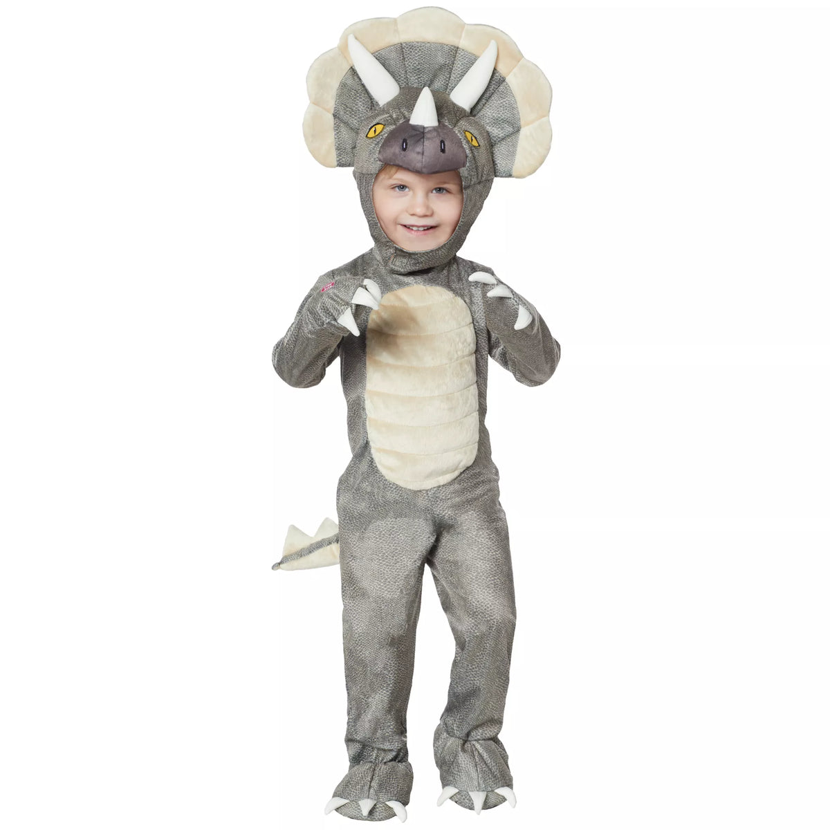 Disfraz de dinosaurio con sonido para niña pequeña - imagen 1