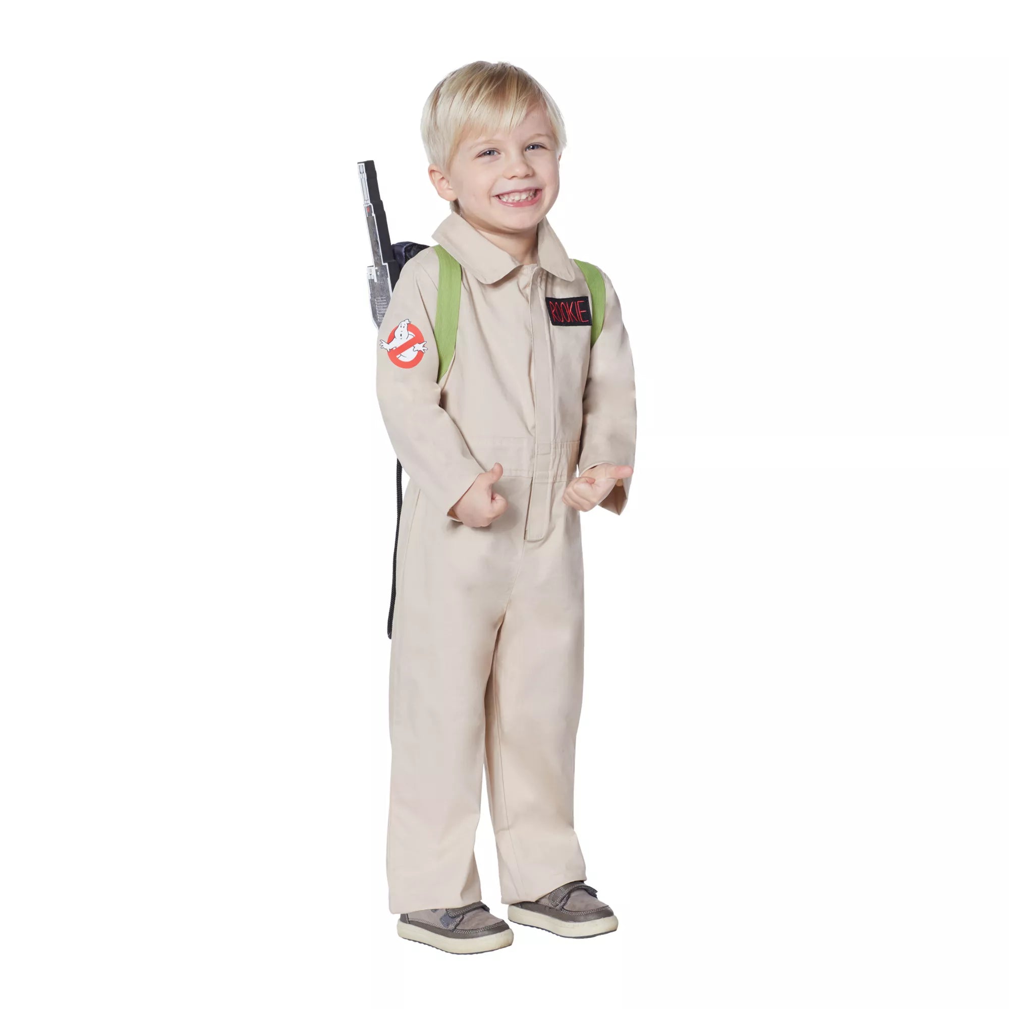 Disfraz de Ghostbusters con mochila de protones para niño pequeño - imagen 2