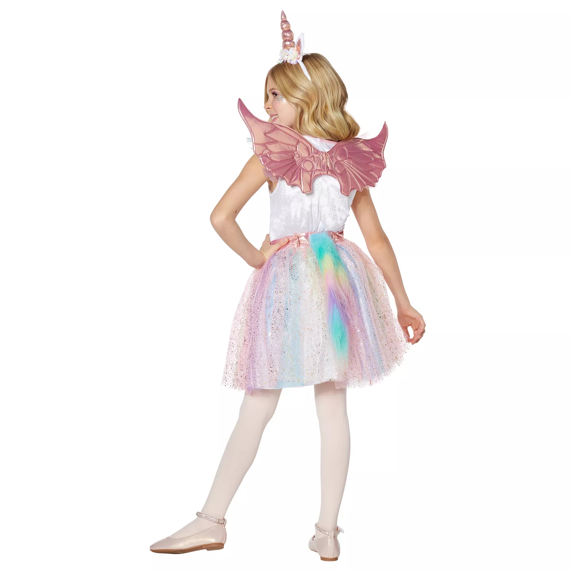 Disfraz de unicornio rosa para niña - imagen 2