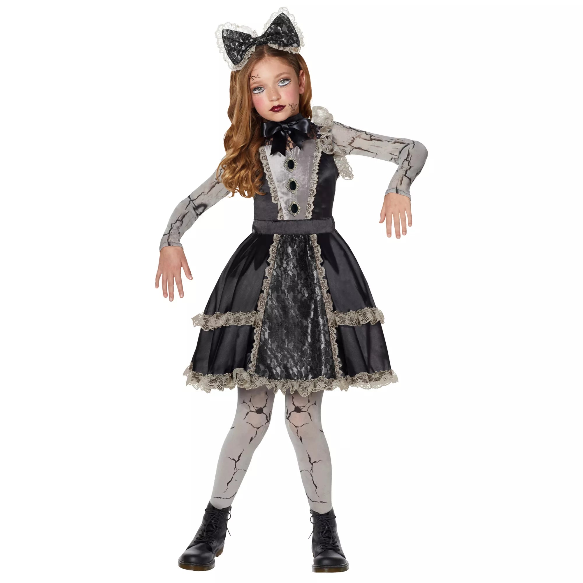 Disfraz de muñeca rota para niña – The Signature Collection - imagen 1