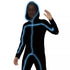 Disfraz iluminado de figura de palitos con cable EL para niño - imagen 3