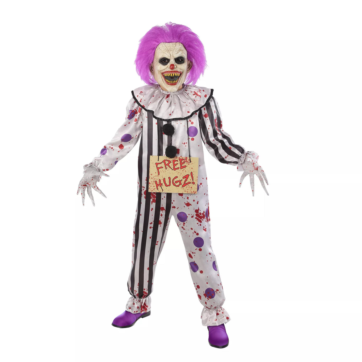 Disfraz de Hugz el payaso para niño - imagen 1