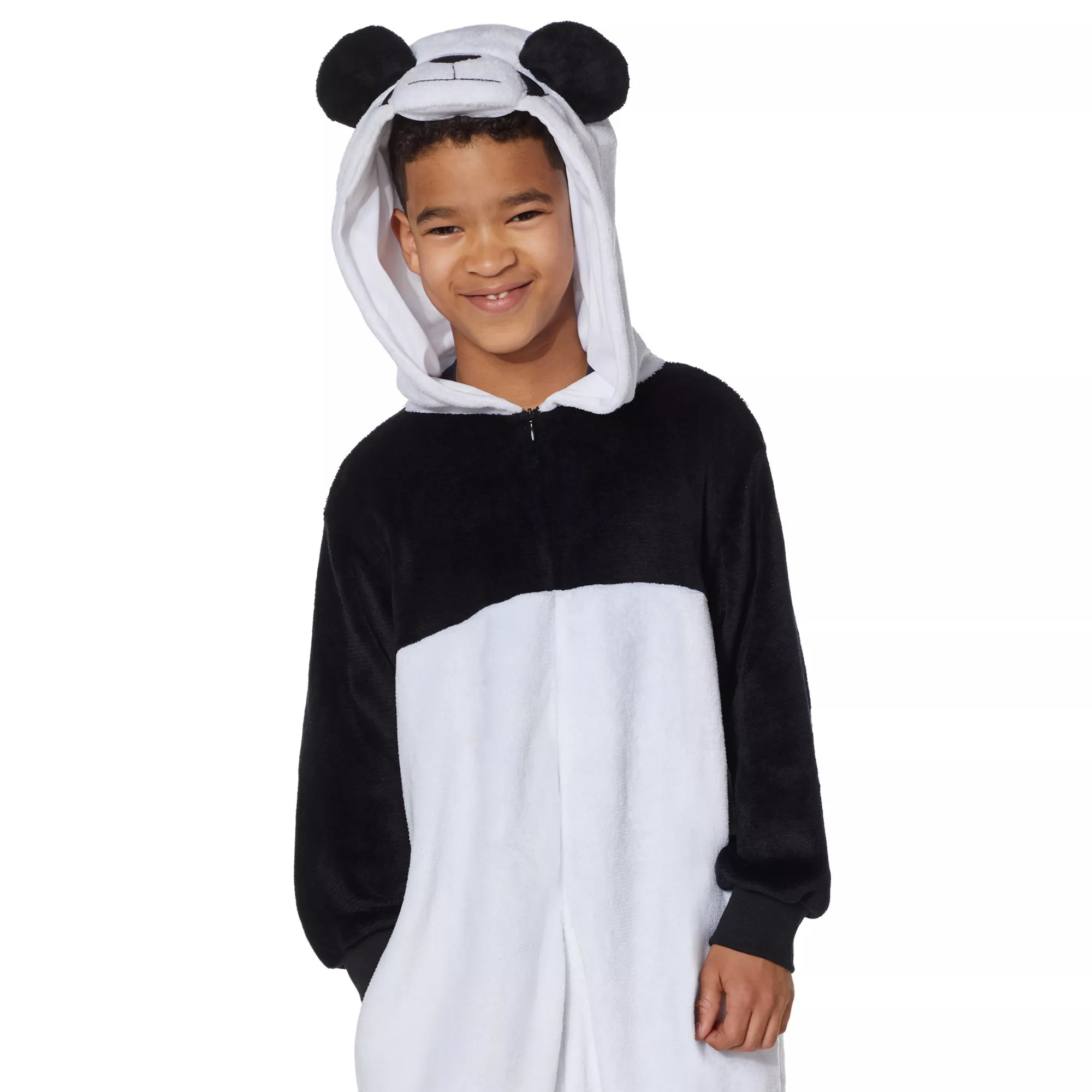 Disfraz enterizo de panda para niño - imagen 2