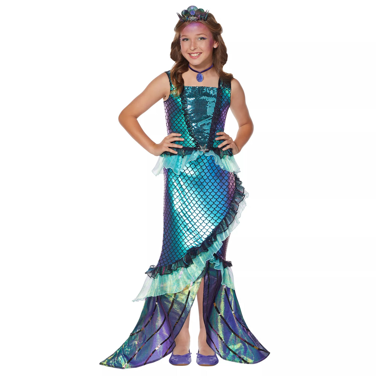 Disfraz de sirena mística para niña – The Signature Collection - imagen 1