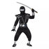 Disfraz de ninja espejo plateado para niño - imagen 1