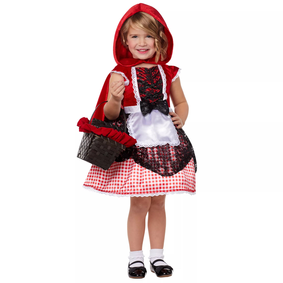 Disfraz de Caperucita Roja para niña pequeña - imagen 1