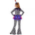 Disfraz con unitardo de payasa de carnaval para niña - imagen 2