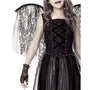 Disfraz de ángel oscuro para niña - imagen 3