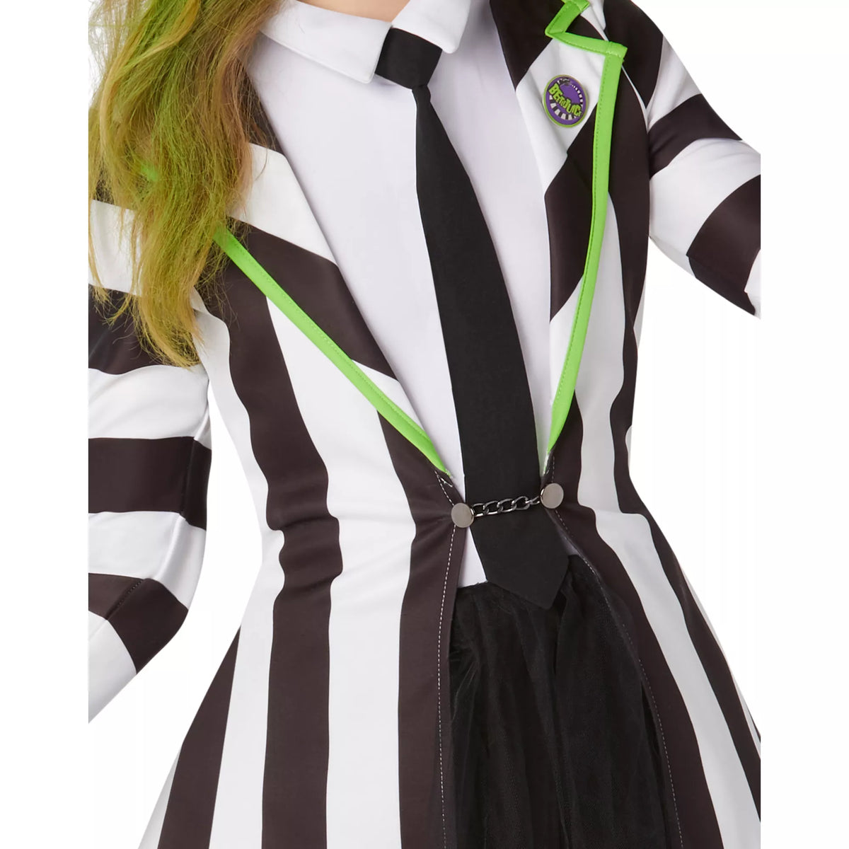Disfraz de Beetlejuice para niña - imagen 4