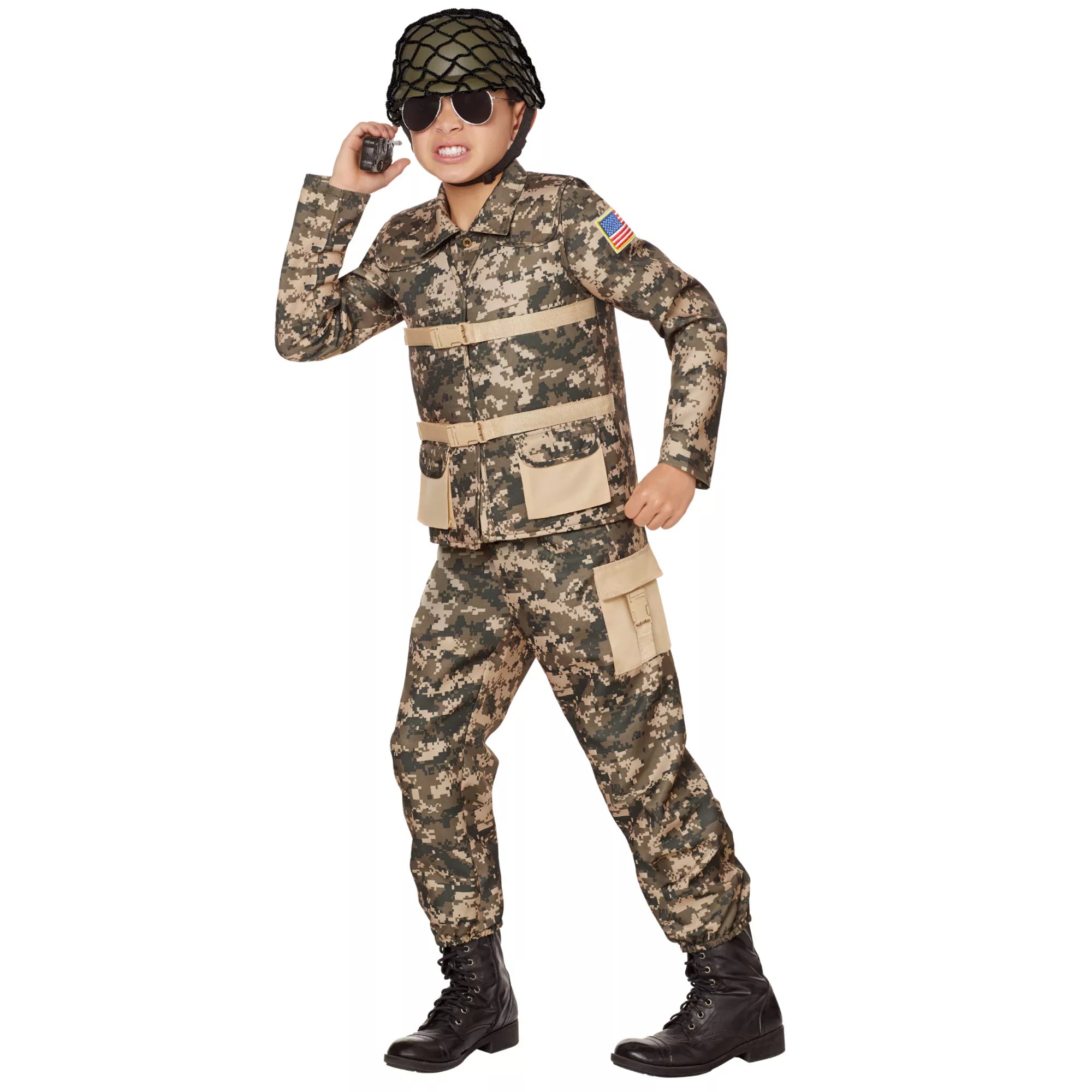 Disfraz de soldado militar para niño - imagen 1