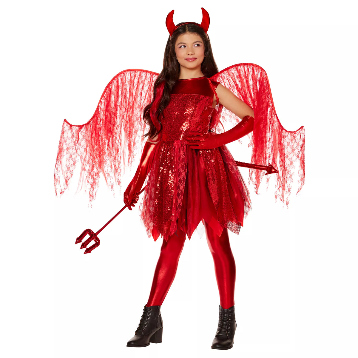 Disfraz de diablita para niña – The Signature Collection - imagen 2
