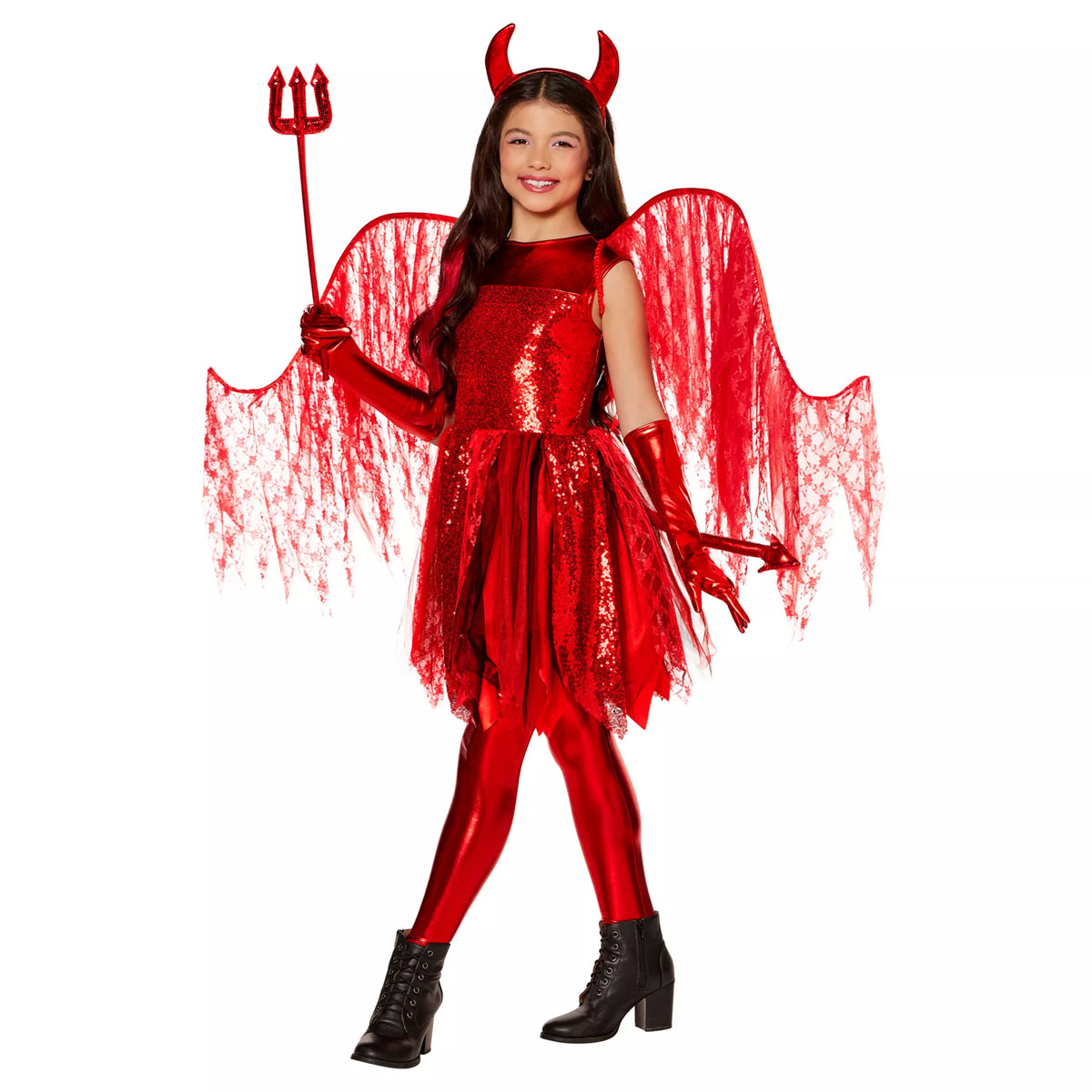 Disfraz de diablita para niña – The Signature Collection - imagen 3