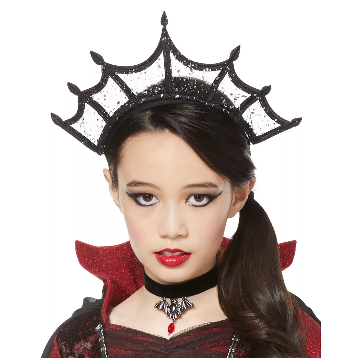 Disfraz de belleza oscura para niña - imagen 3