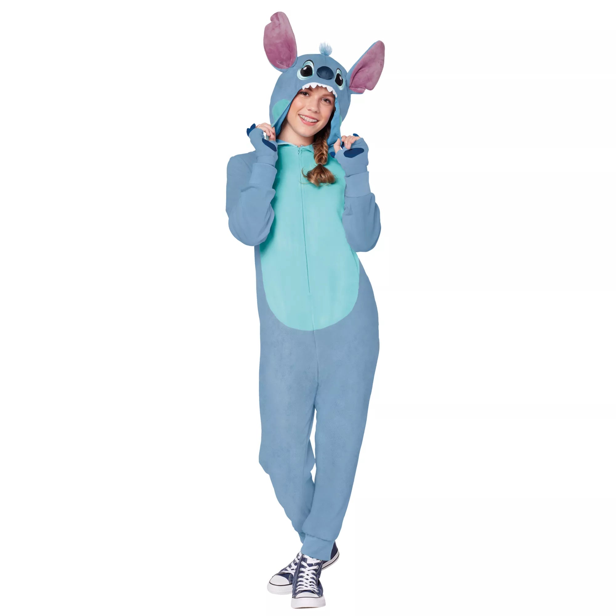 Disfraz con enterizo de Stitch para niña – Lilo & Stitch - imagen 2