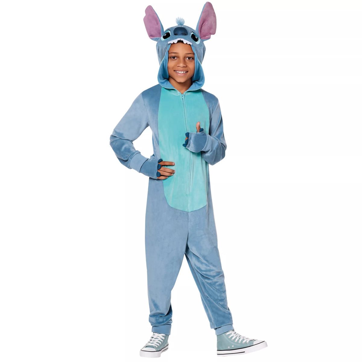 Disfraz con enterizo de Stitch para niña – Lilo & Stitch - imagen 3