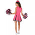 Disfraz de porrista rosa para niña - imagen 2