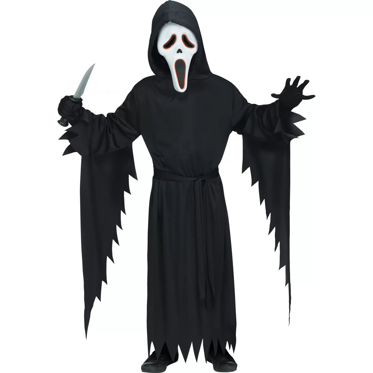 Disfraz de Ghost Face iluminado para niño - imagen 1