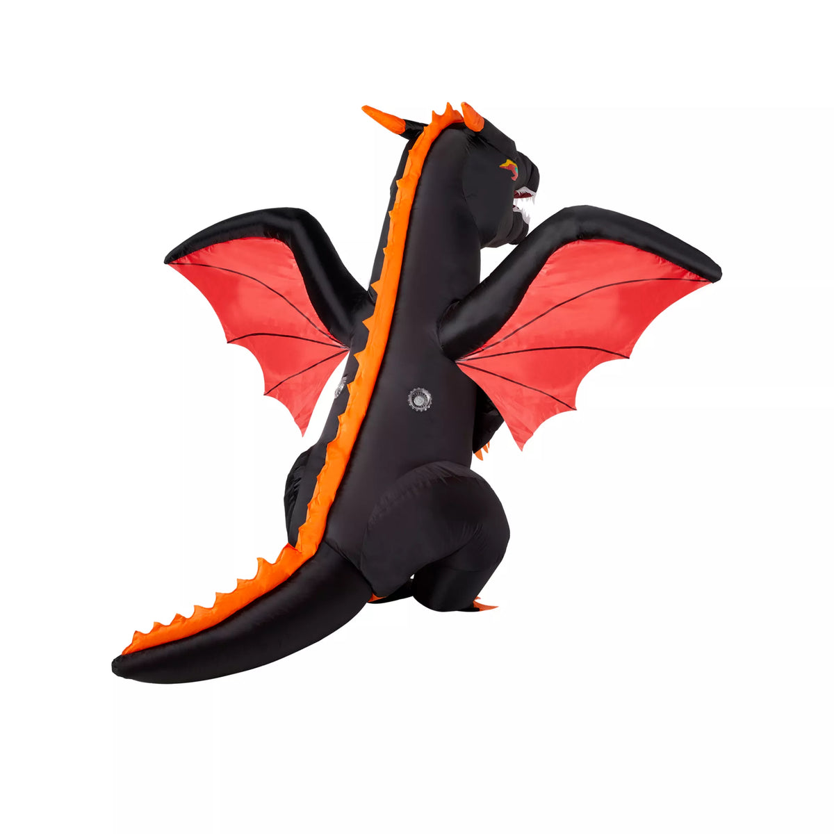 Disfraz inflable de dragón de fuego para niño - imagen 4