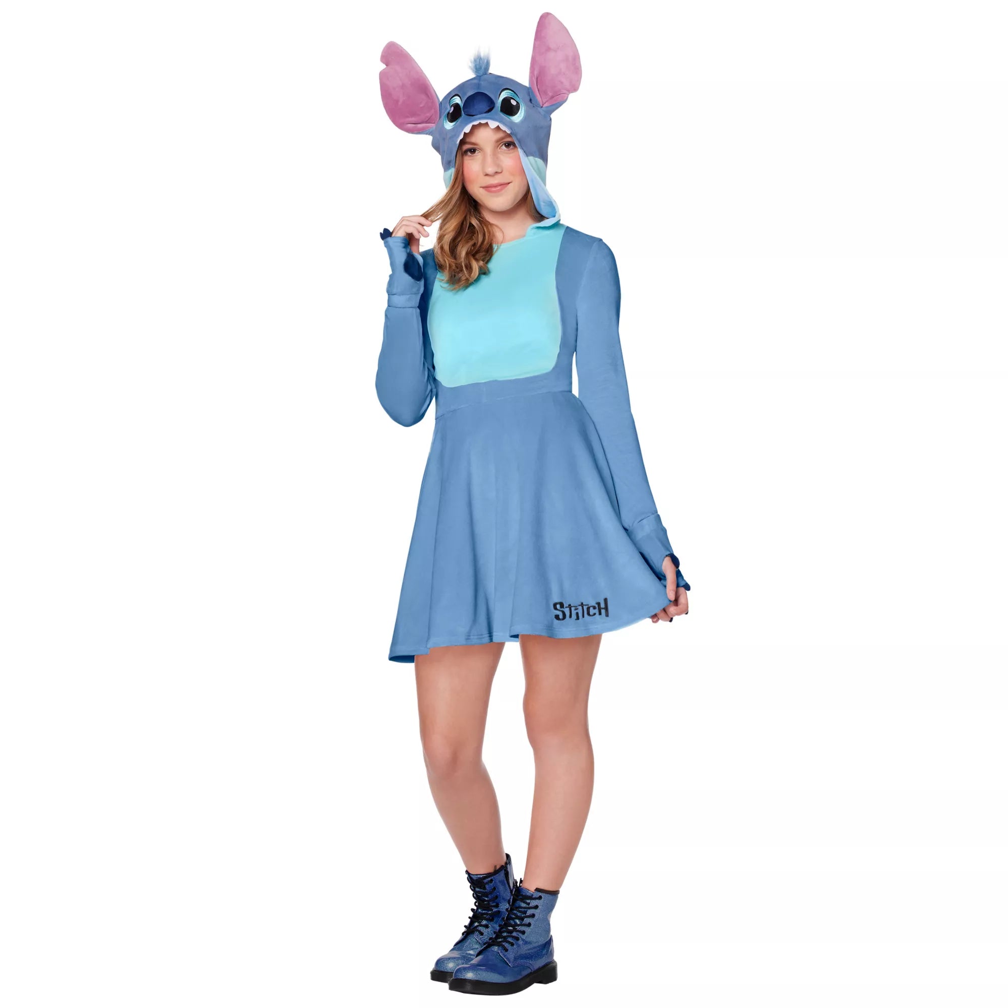 Disfraz con vestido de Stitch para niña – Lilo & Stitch - imagen 1