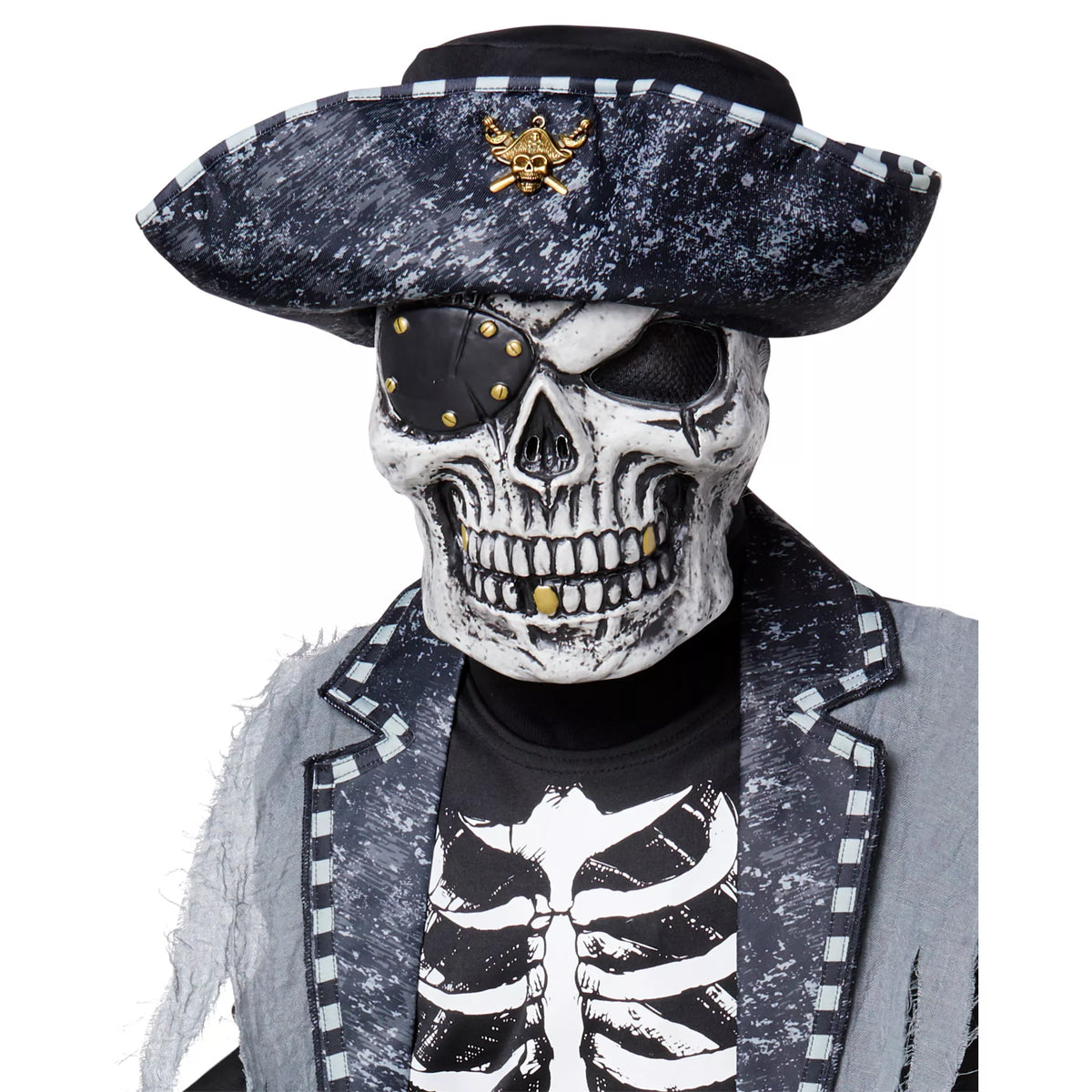 Disfraz de pirata esqueleto para niño - imagen 3