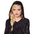 Vestido negro con capucha para niña - imagen 3