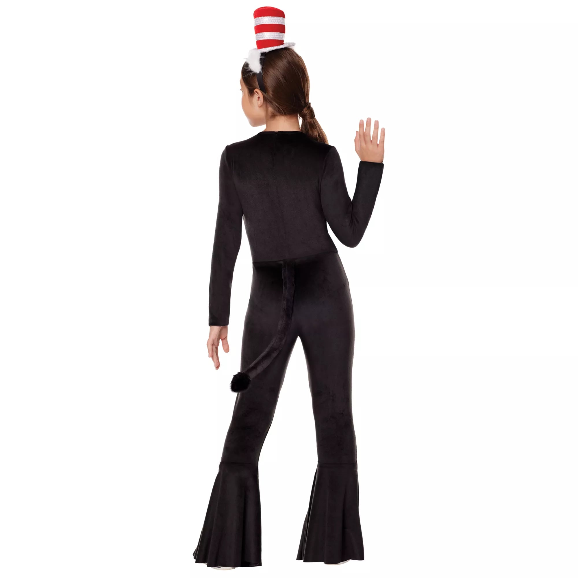 Disfraz de Cat in the Hat Bell Bottom para niña – Dr. Seuss - imagen 2