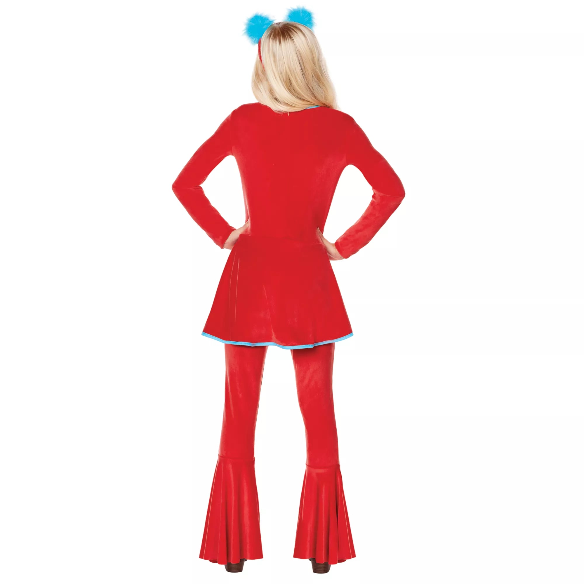 Disfraz de Thing 1 and Thing 2 Bell Bottom para niña – Dr. Seuss - imagen 2