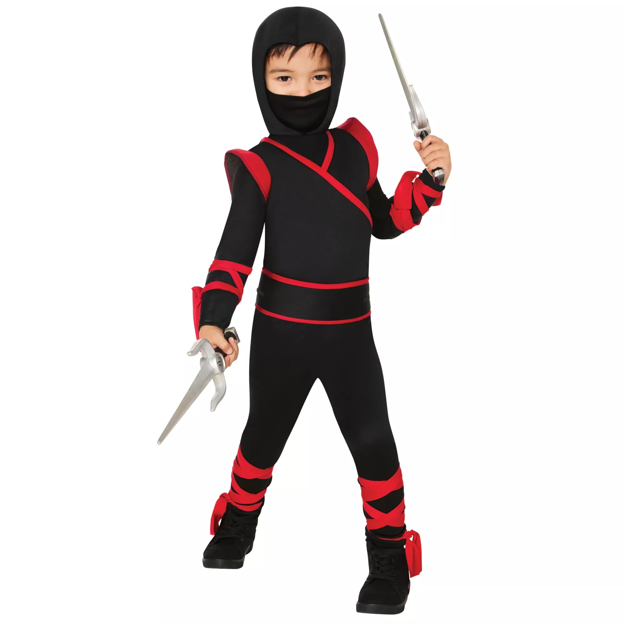 Disfraz de ninja sigiloso para niño pequeño - imagen 1