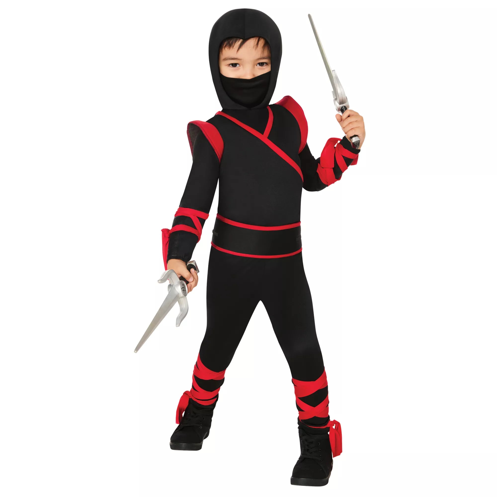 Disfraz de ninja sigiloso para niño pequeño - imagen 2