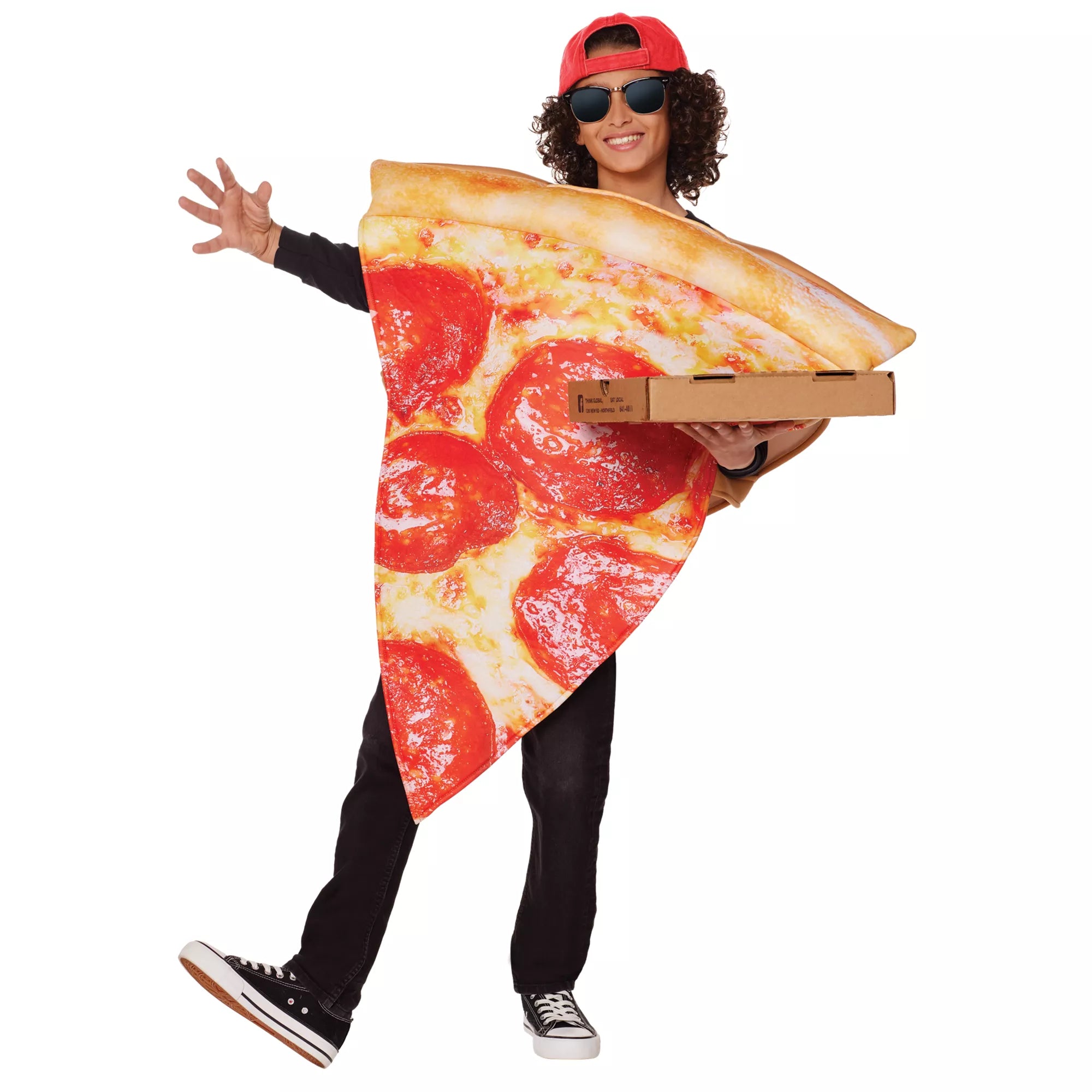 Disfraz de porción de pizza para niño - imagen 1