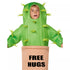 Disfraz de cactus «Abrazos gratis» para niño - imagen 3