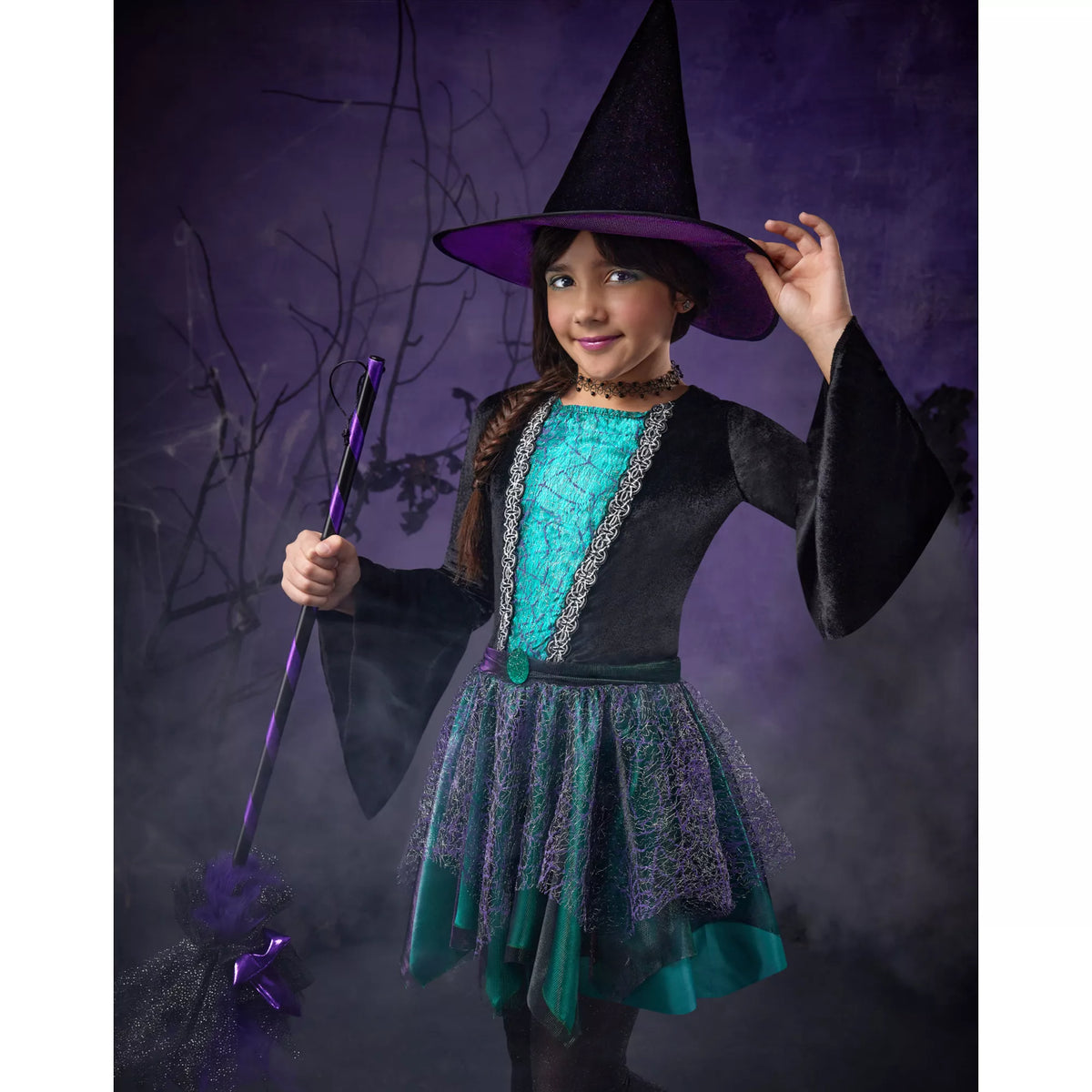 Disfraz de bruja hechicera para niña - imagen 3
