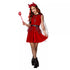 Disfraz con vestido de diablita oscura para niña - imagen 1
