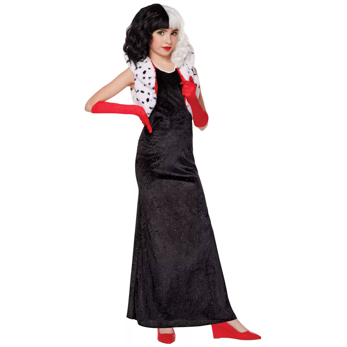 Disfraz de Cruella para niña – Disney Cruella - imagen 1