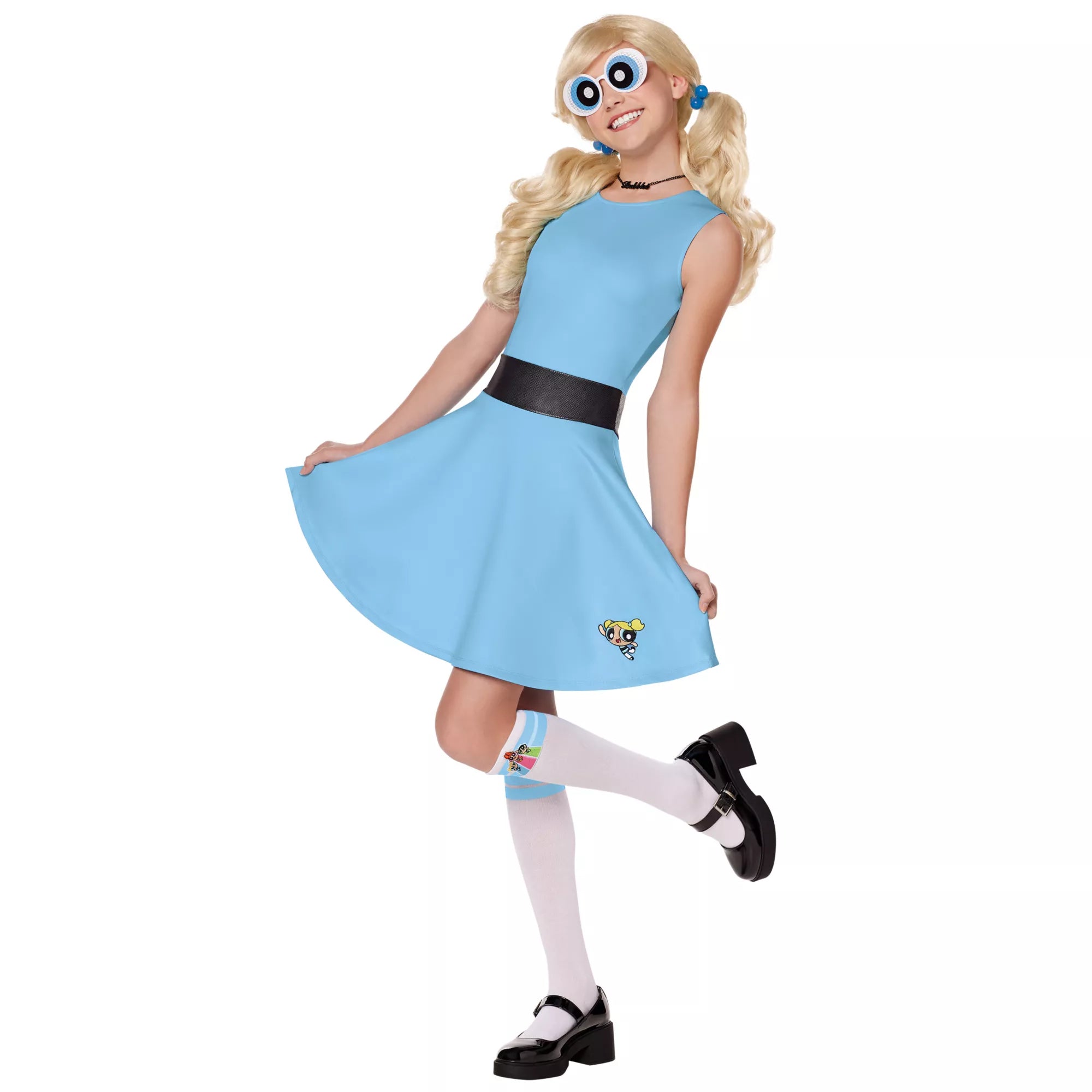 Disfraz con vestido de Bubbles para niña – The Powerpuff Girls - imagen 1