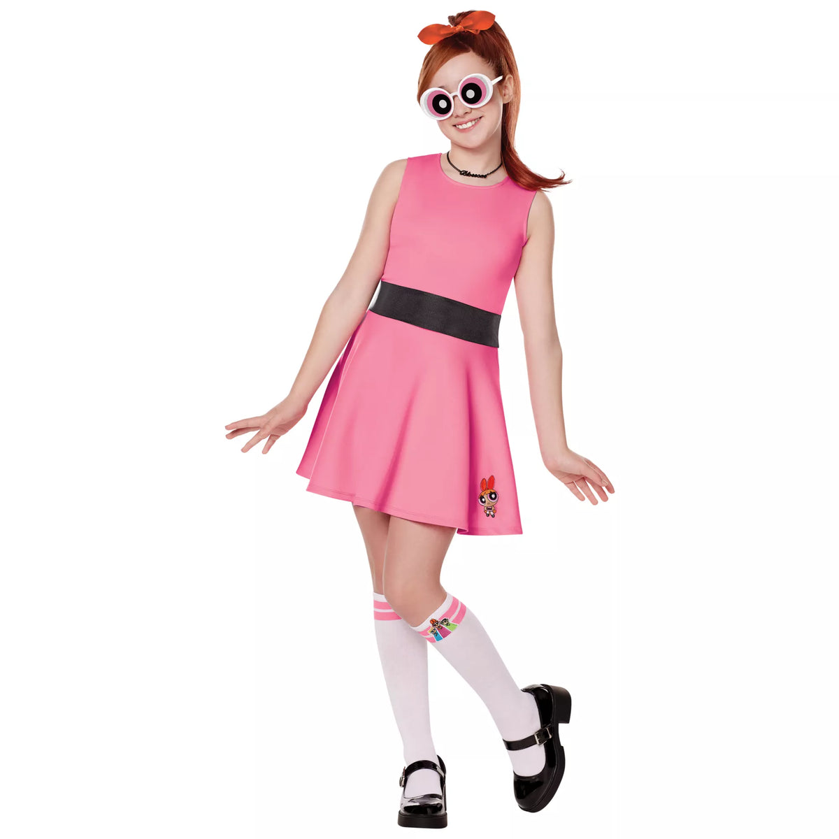 Disfraz con vestido de Blossom para niña – The Powerpuff Girls - imagen 1