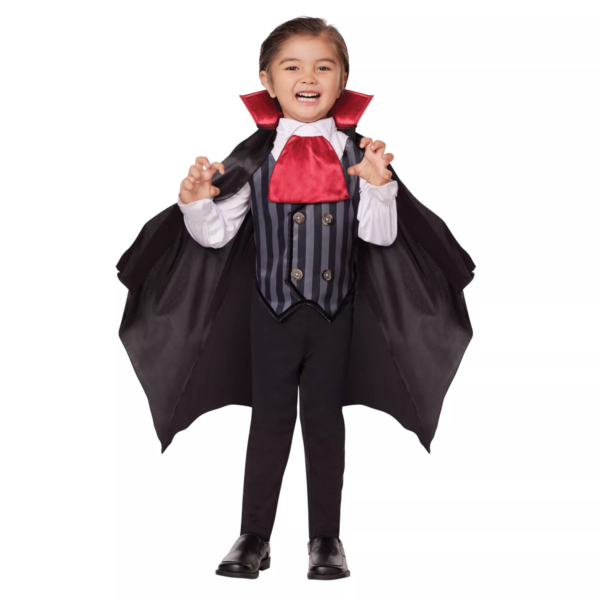 Disfraz de pequeño vampiro para niña pequeña - imagen 1